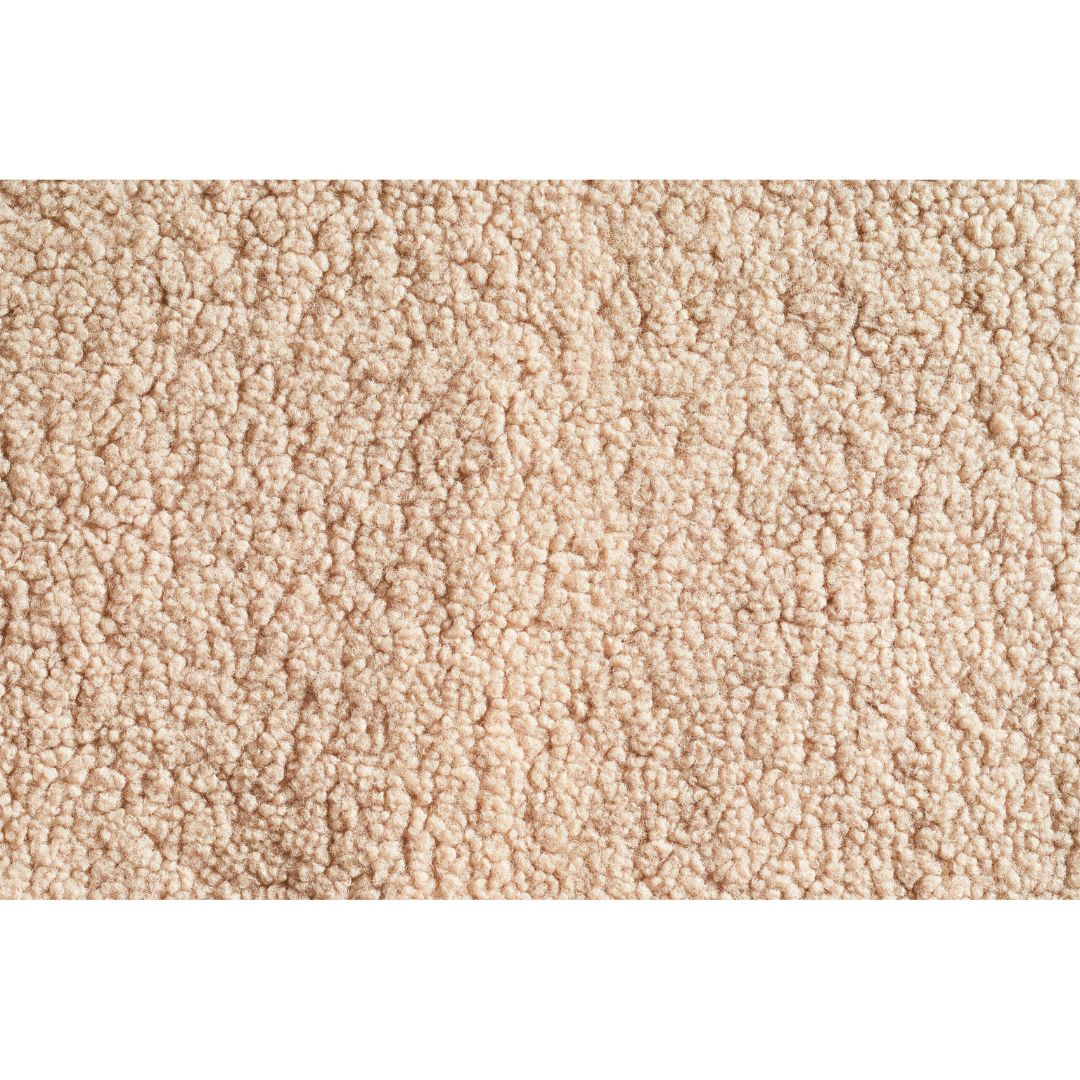Hundebett Teddy Bouclé Ortho oder Classic Creme