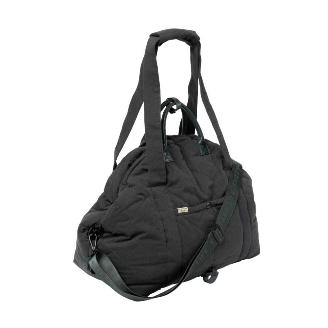 Hundeautositz-Hundetasche-Fuzzyard-Slate-Grey-seitlich