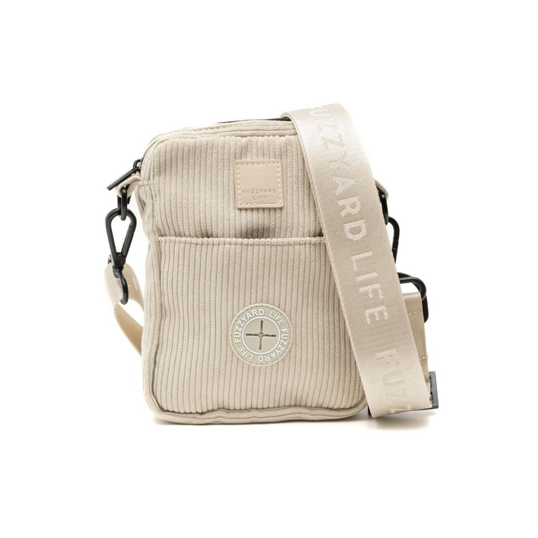 Fuzzyard-Cross-Body-Leckerlitasche-Corduroy-Sandstone