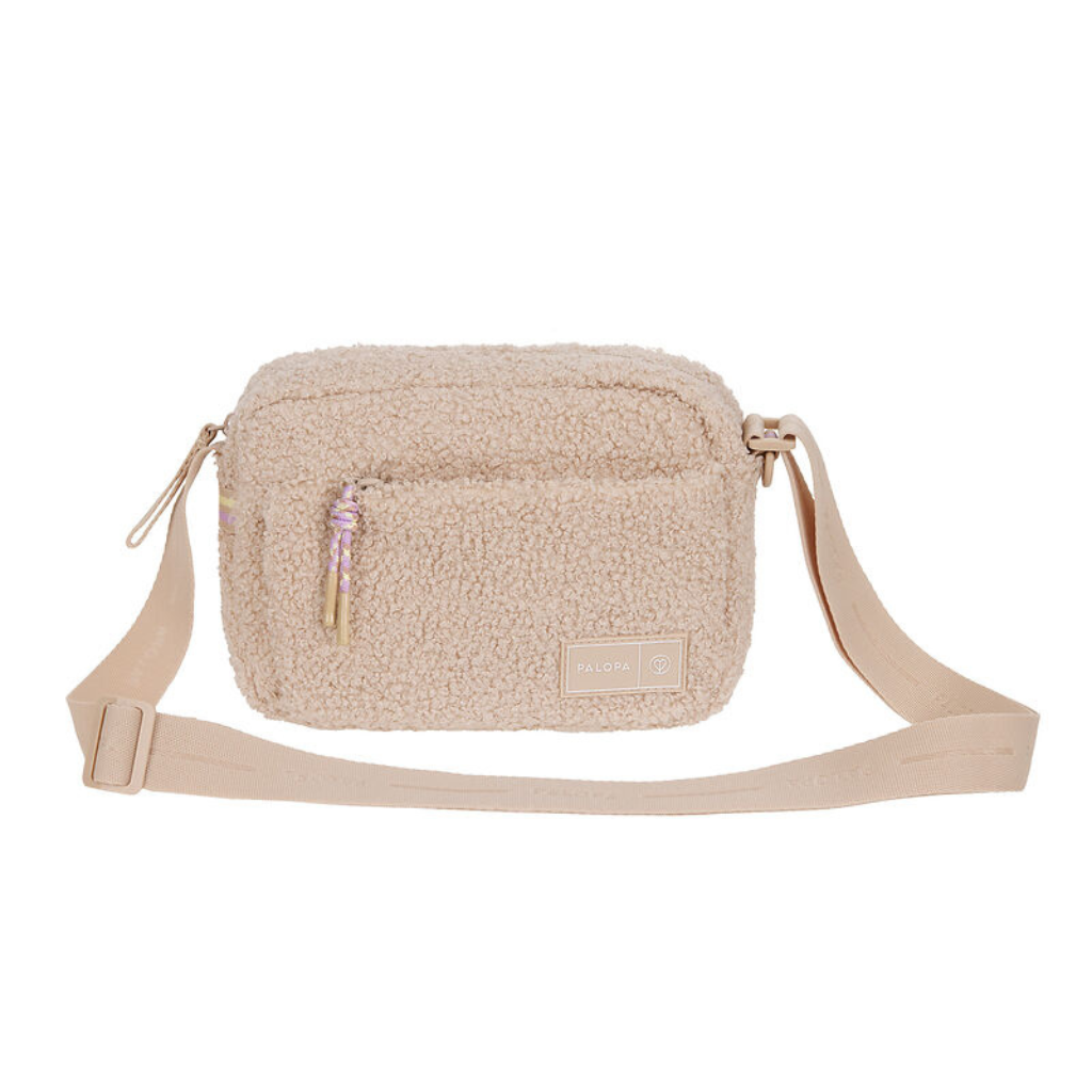Square Bag Noka Teddy-Fleece Beige