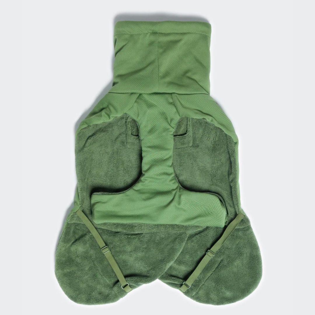 Paikka-Drying-Coat-2Go-Hundebademantel-Olive-Unterseite