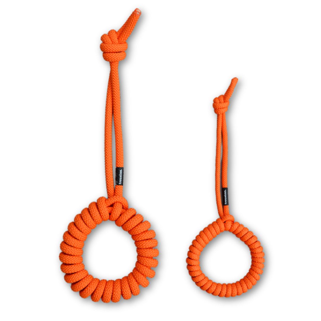 Treusinn-Hundespielzeug-Loopy-Orange