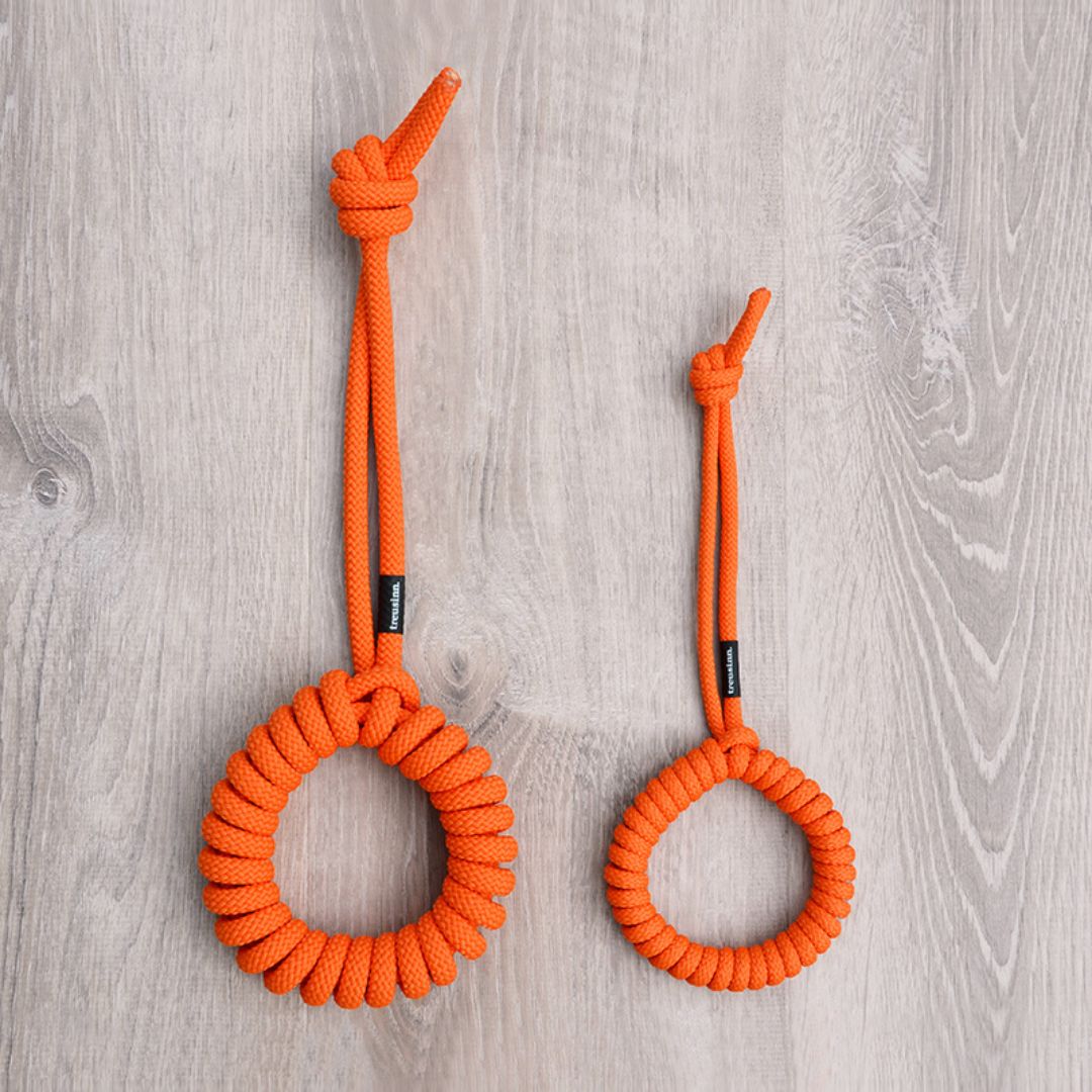 Treusinn-Hundespielzeug-Loopy-Orange-Mood