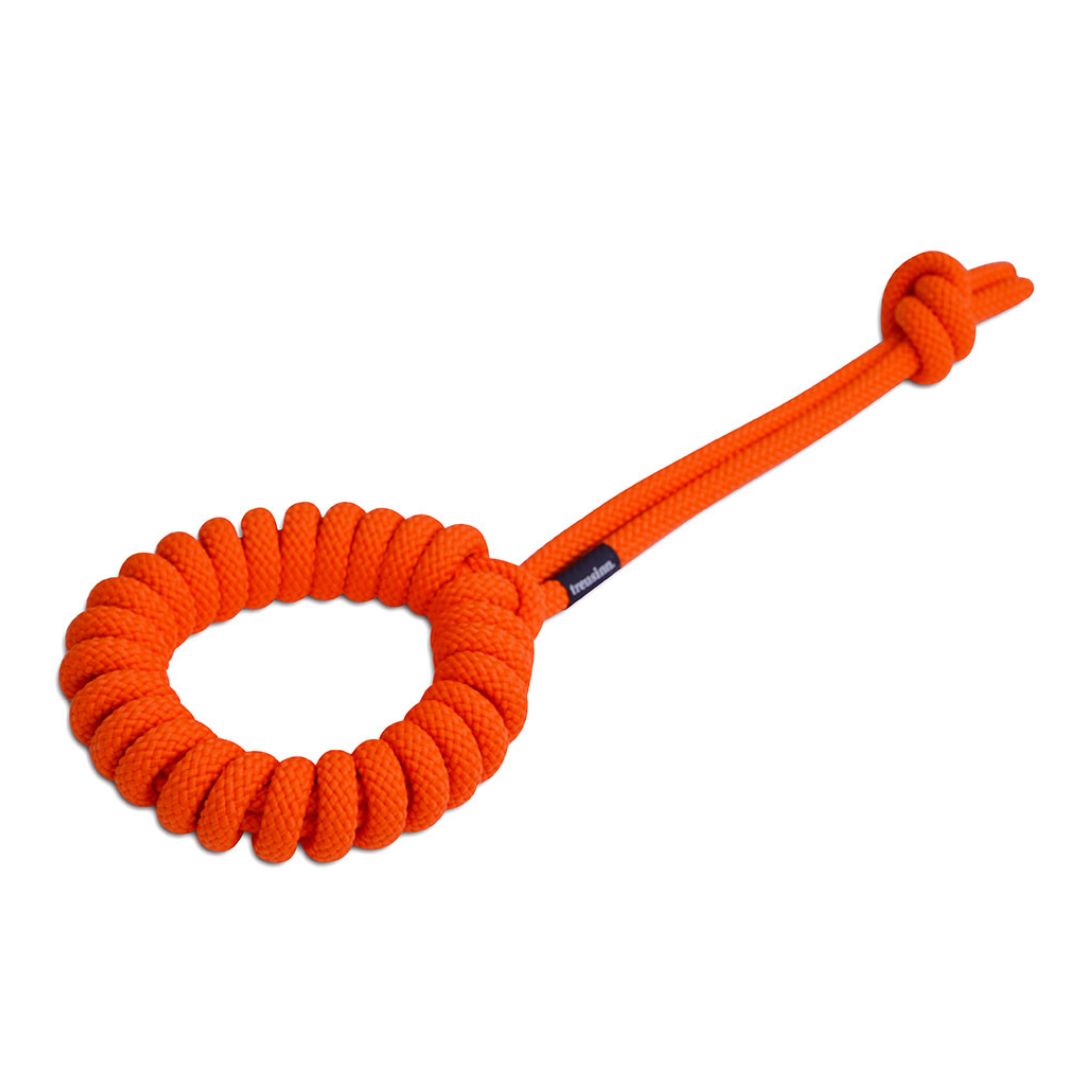 Treusinn-Hundespielzeug-Loopy-Orange-M
