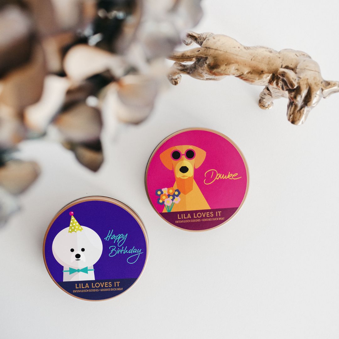 LILA-LOVES-IT-Happy-Birthday-Danke-Happy-Birthday-Entenfleisch-Goodies