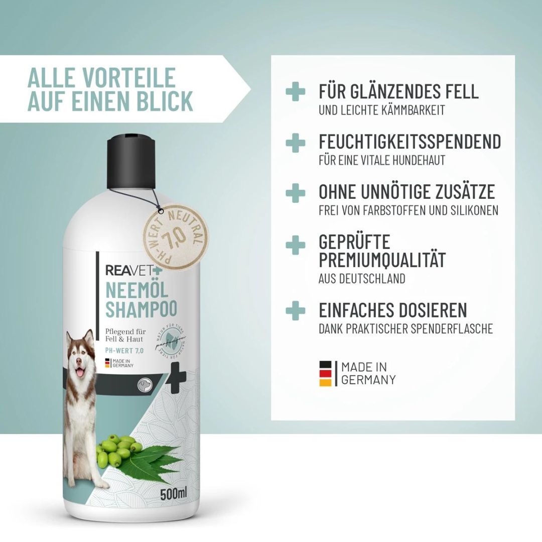 ReaVet-Neemöl-Shampoo-Hundeshampoo-Vorteile