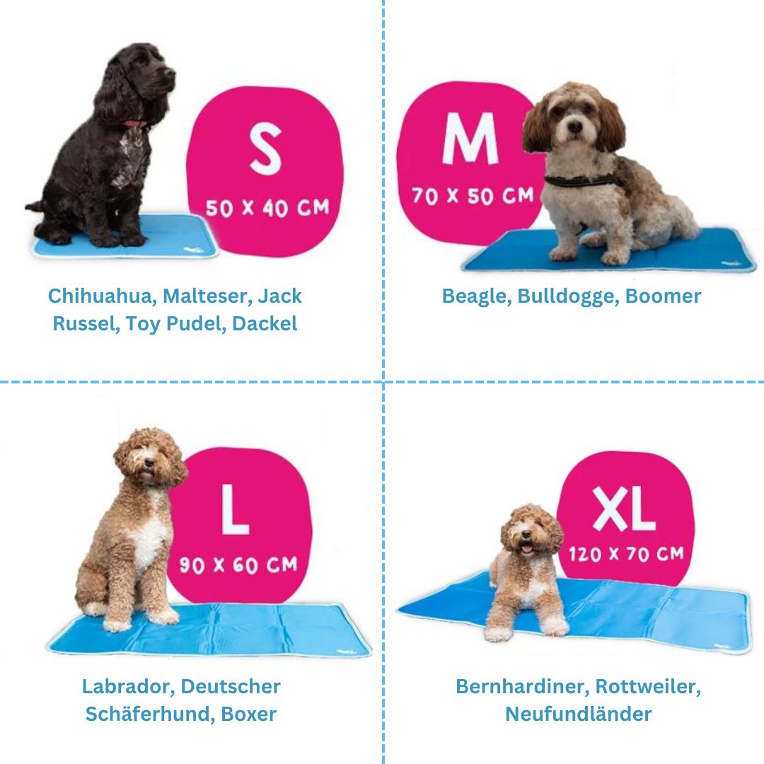CoolPets-Premium-Gel-Hundekühlmatte-Größen