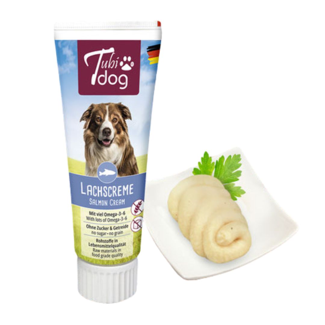 Tubidog-Lachscreme-Hunde