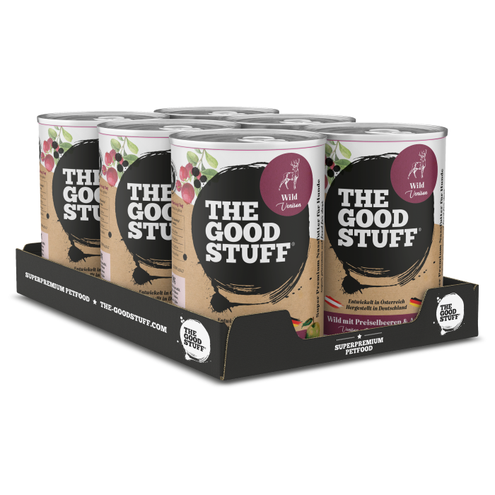 The-Goodstuff-Nassfutter-Feuchtfutter-Wild-Preiselbeere-Apfel-Adult-800g-6er