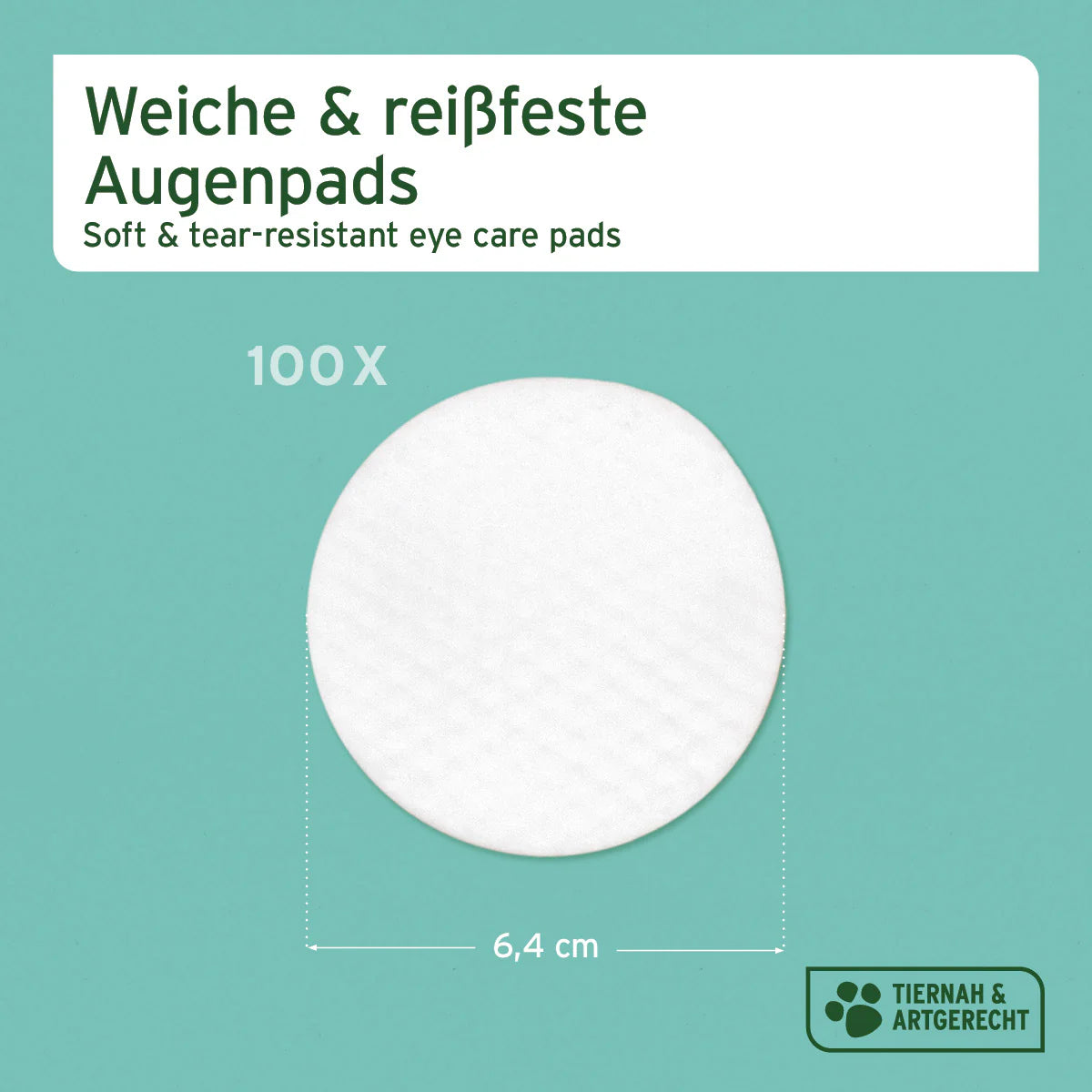 Aniforte-Augen-Reinigungspads-Größe