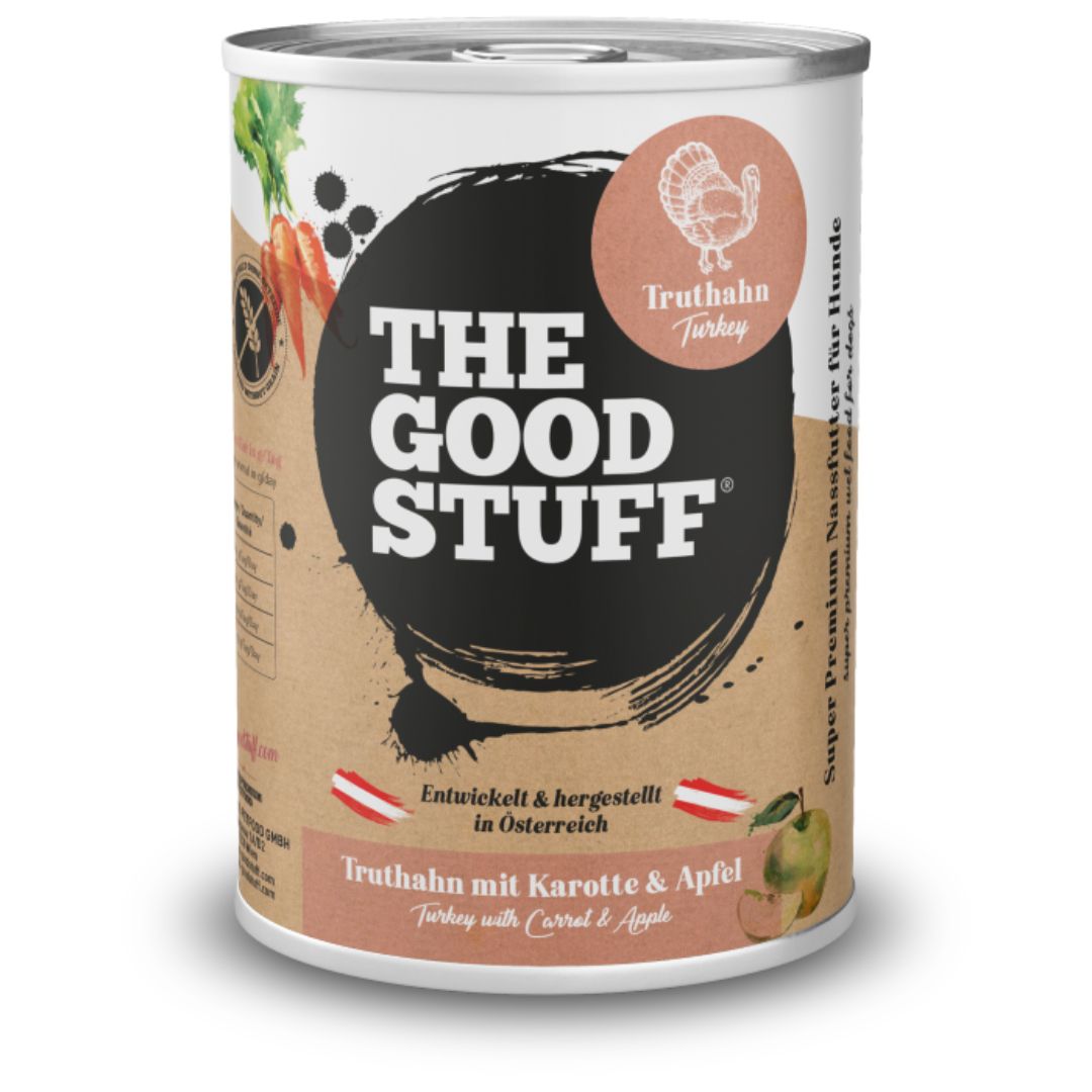 The-Goodstuff-Nassfutter-Feuchtfutter-Truthahn-Karotte-Apfel-Adult-800g