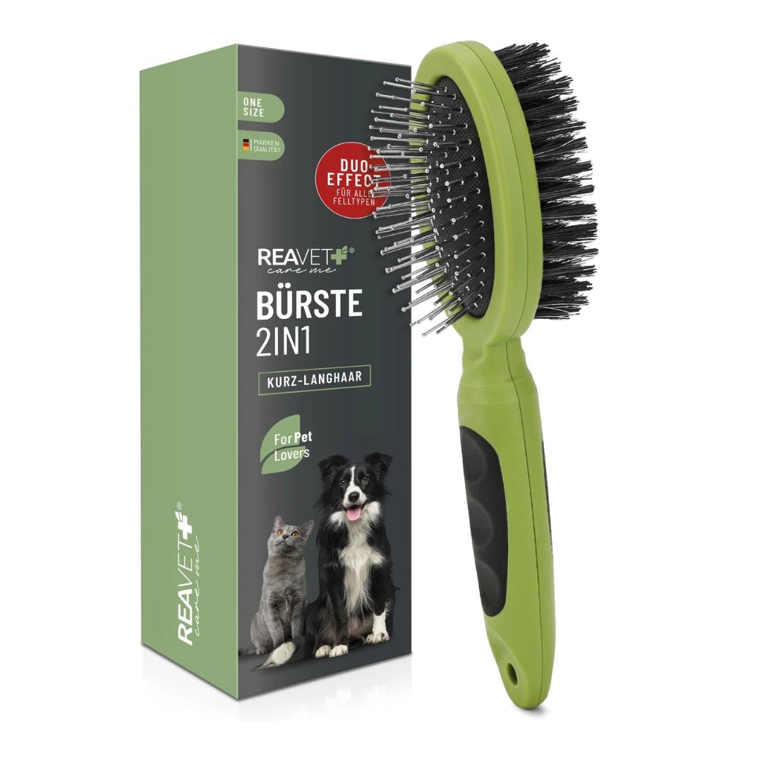ReaVet-Hundebürste-2in1
