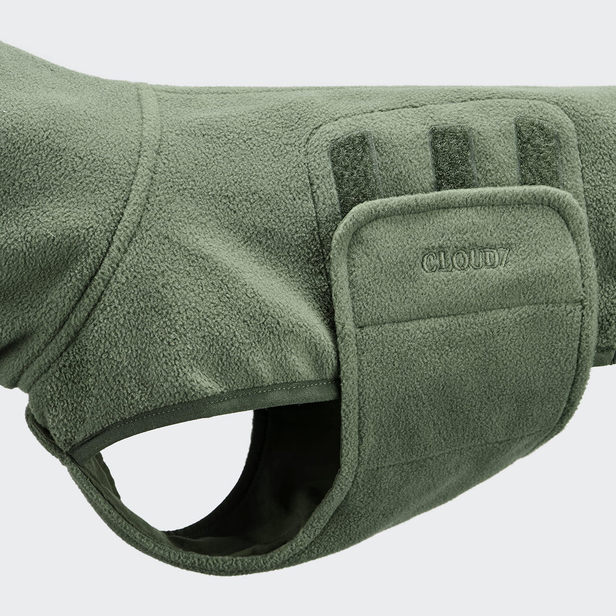 Hundepullover Derby DACKEL 2.0 Soft Fleece Khaki
