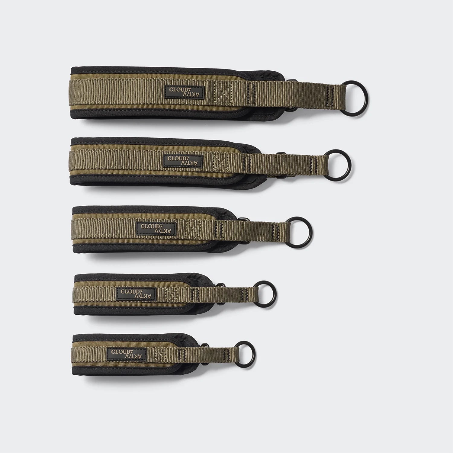 Cloud7-C1-Zugstopp-Halsband-AKTIV-Olive-5