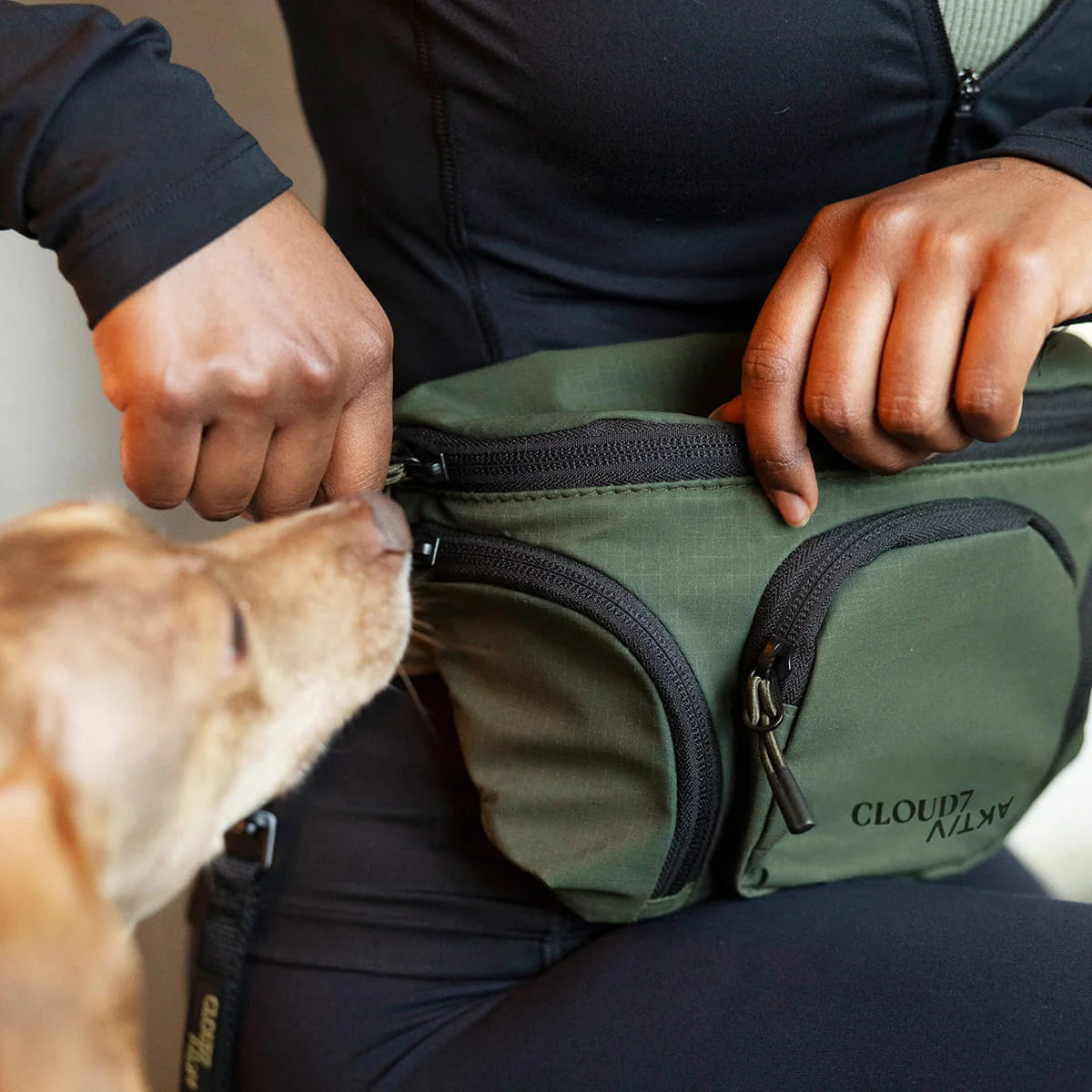 Cloud7-Gürteltasche-AKTIV-Olive-Mood