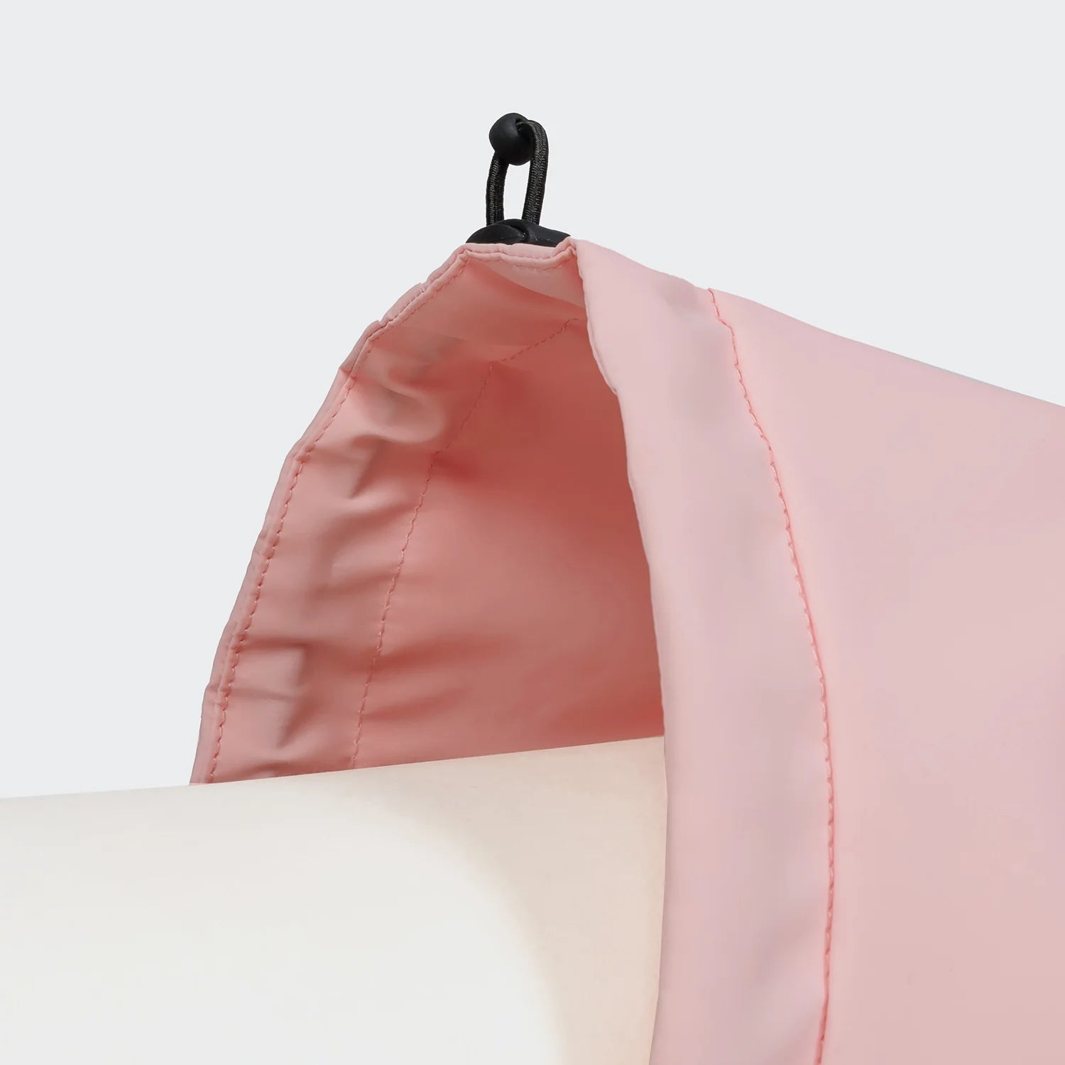 Cloud7-Hunderegenmantel-AKTIV-Peach-NeonPink-Detail