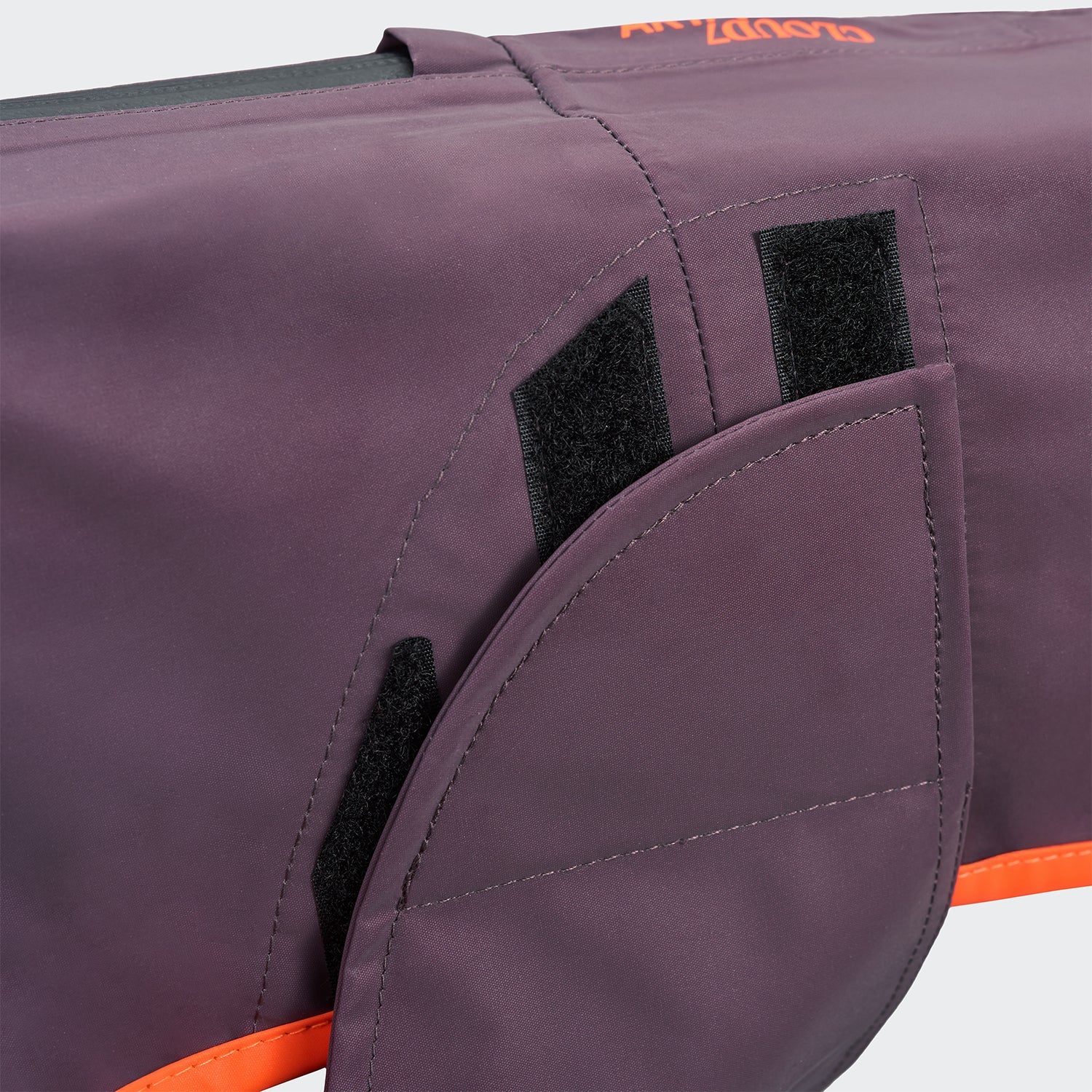 Cloud7-Hunderegenmantel-Dackel-AKTIV-Aubergine/Orange-3