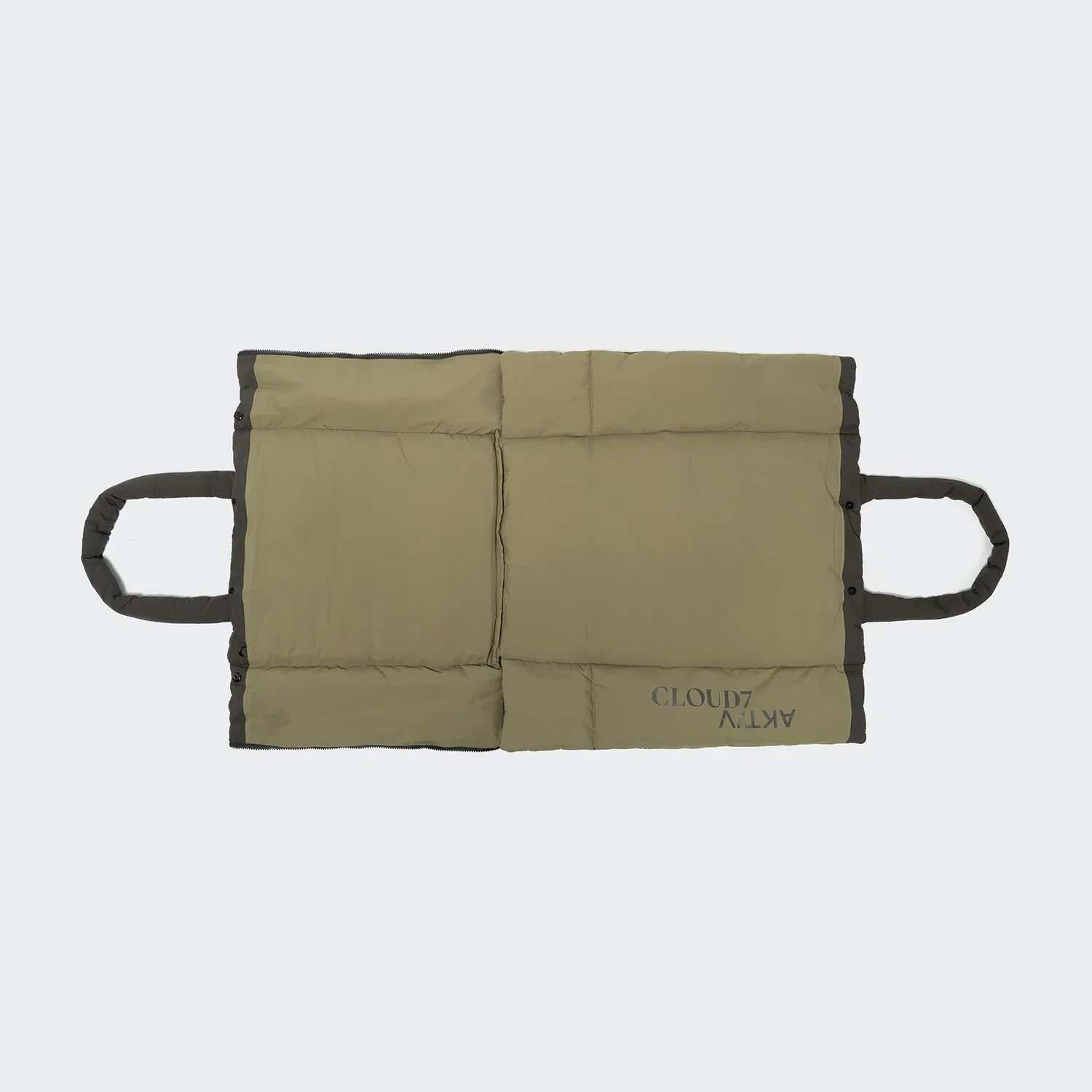 Cloud7-Hundereisebett-ToteBag-Aktiv-Puffer-DarkGrey-offen
