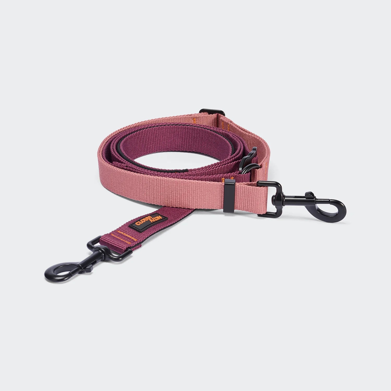 Cloud7-L-1-Freihandleine-AKTIV-Aubergine-SoftRose-L