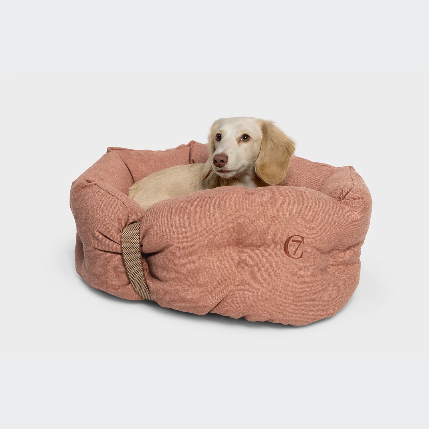 Cloud7-LTTL-Hundebett-Snoozy-Linen-Mix-Dusty-Rose-3