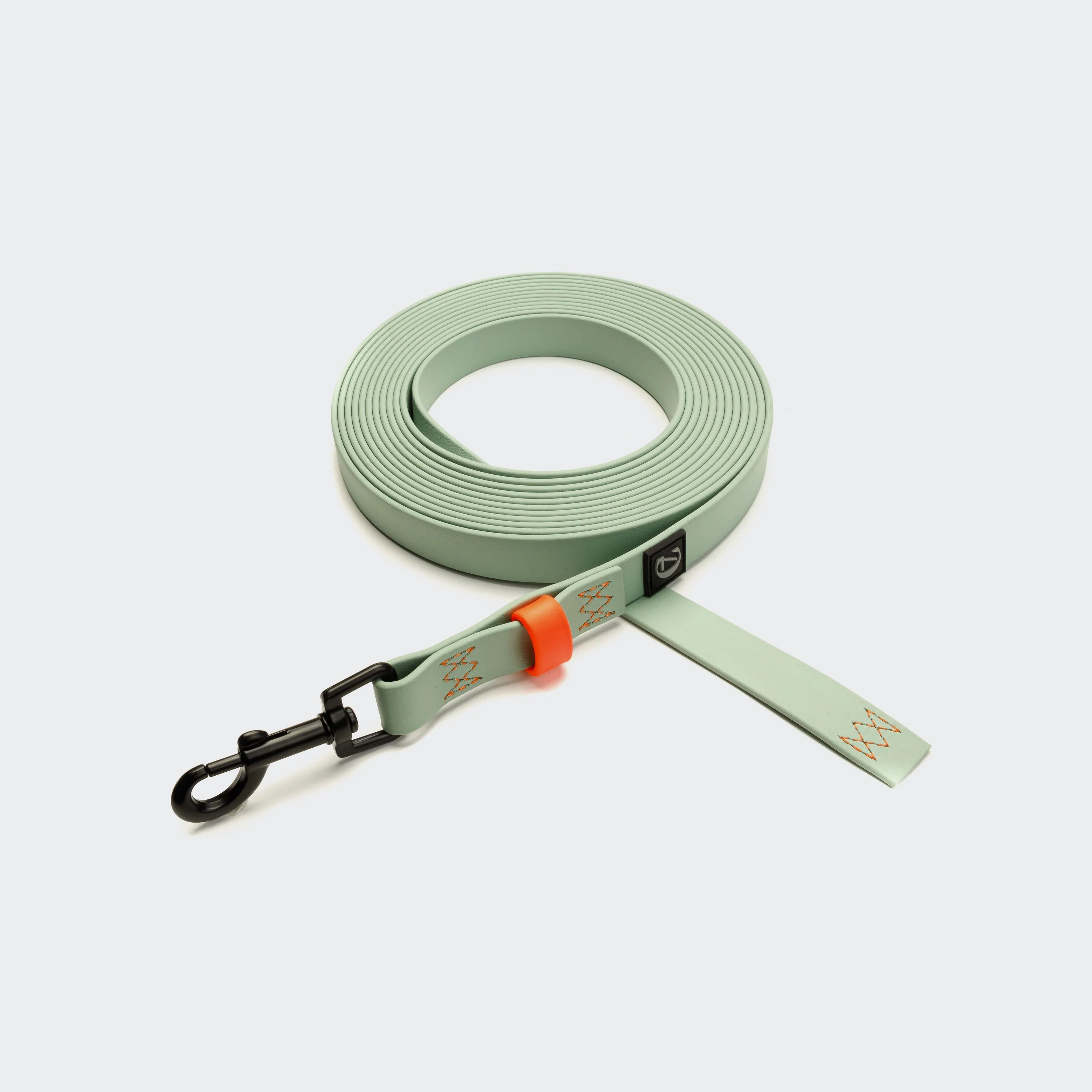 Cloud7-Schleppleine-BioThane-Ipanema-Mint-Neon-Orange-L