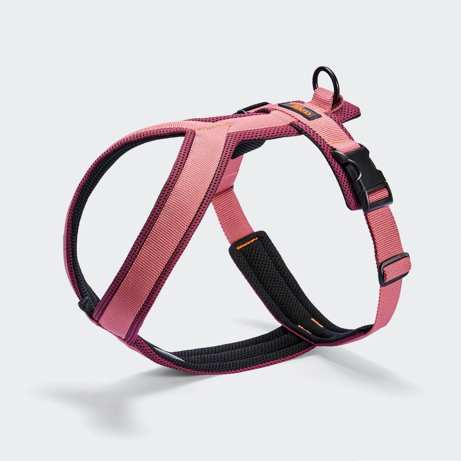 Cloud7-Y-1-Hundegeschirr-AKTIV-Air-Mesh-Aubergine-SoftRose