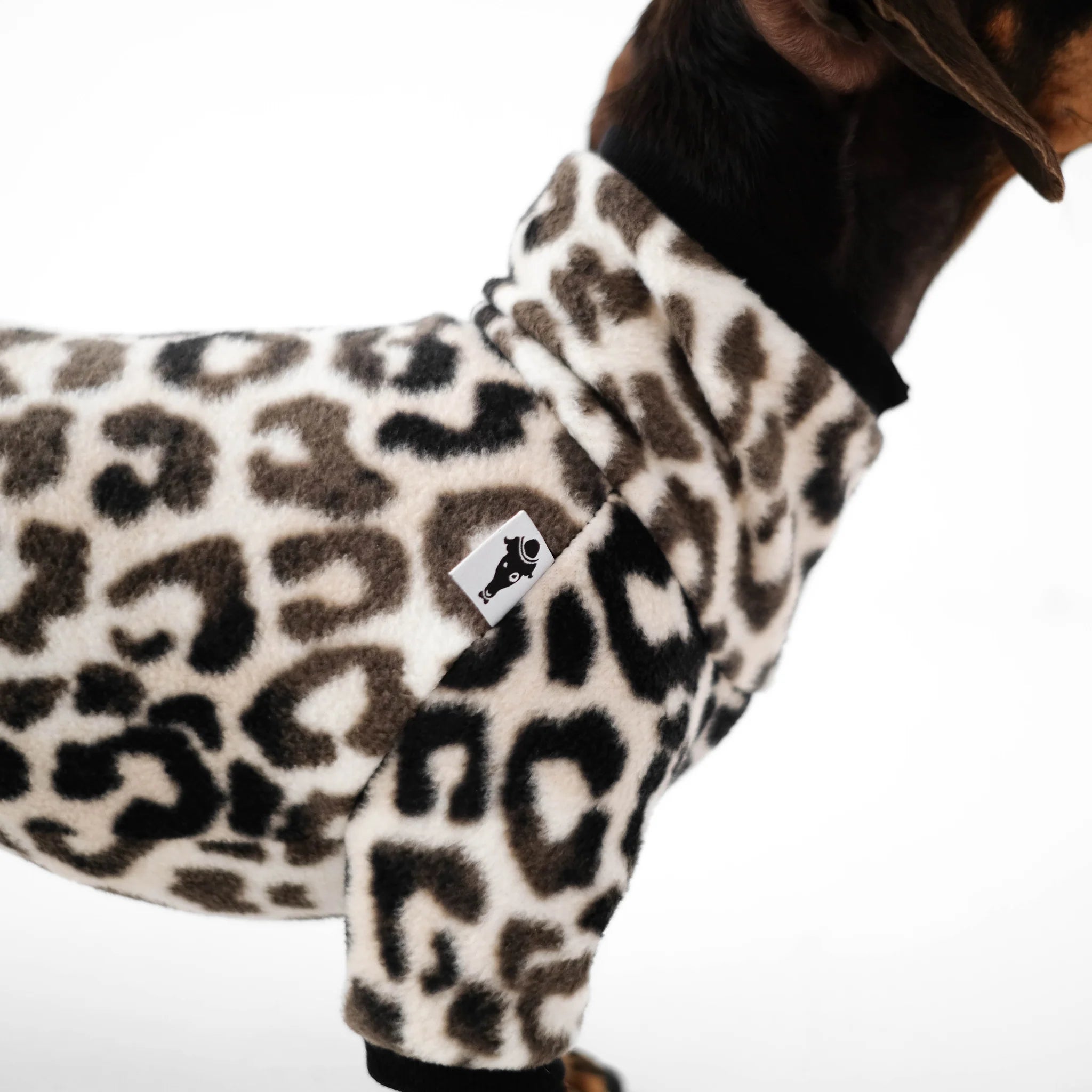 Karma-Hund-Hundepullover-Polar-Fleece-Overall-Dackel-Leo-Kragen