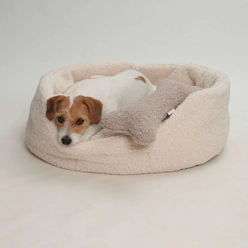 Dogs-In-The-City-Hundebett-Hundekörbchen-Paddy-Creme-Hund2