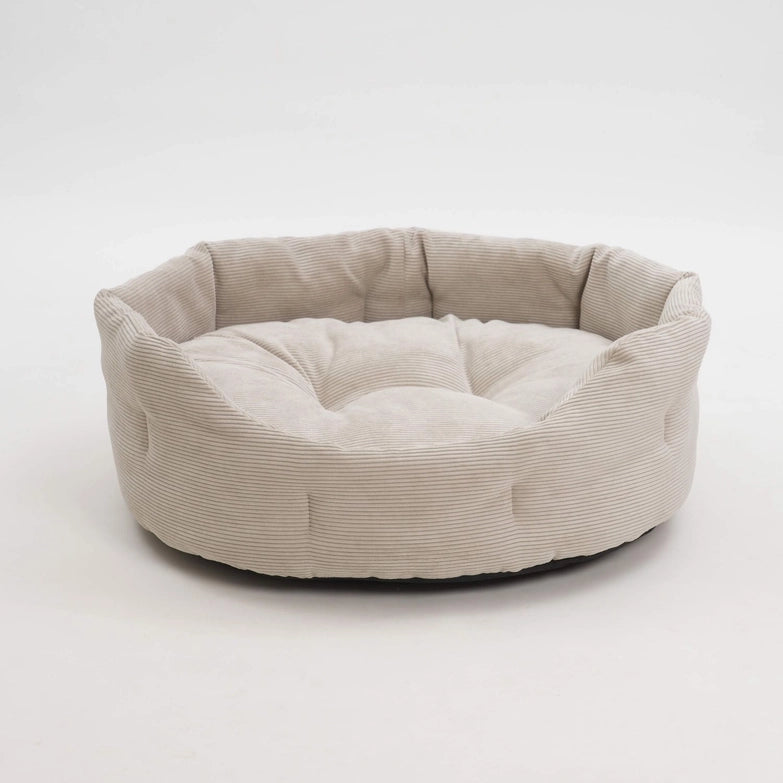 Dogs-in-the-City-Hundekörbchen-Chelsea-Cord-Gravel-2