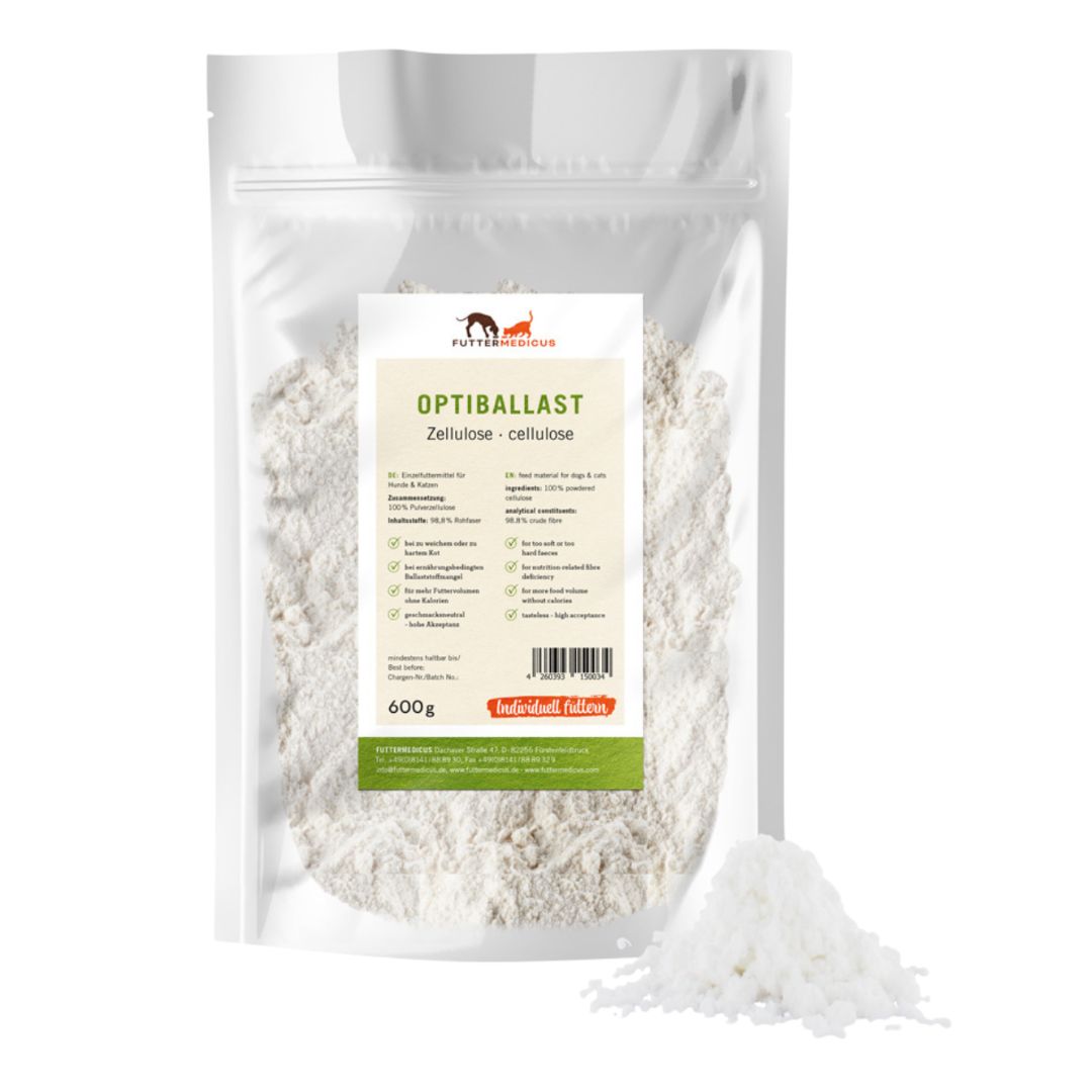 Futtermedicus-Optiballast-Zellulose-600g