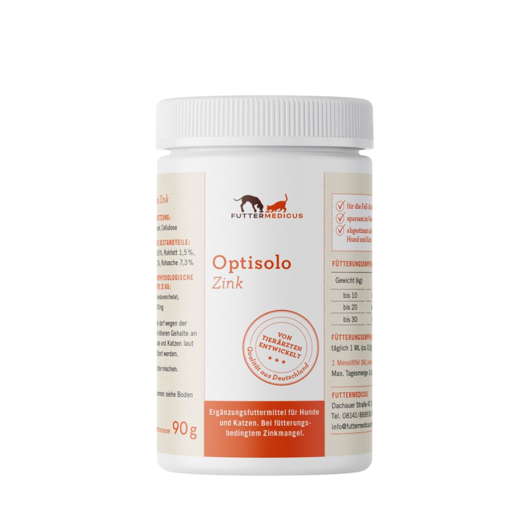 Futtermedicus-Optisolo-Zink-90g