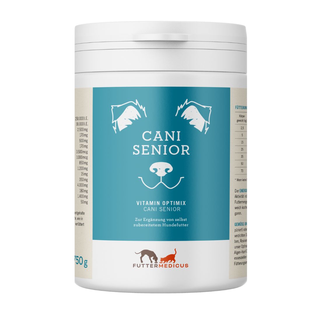 Futtermedicus-Vitamin-Optimix-Cani-Senior-750g