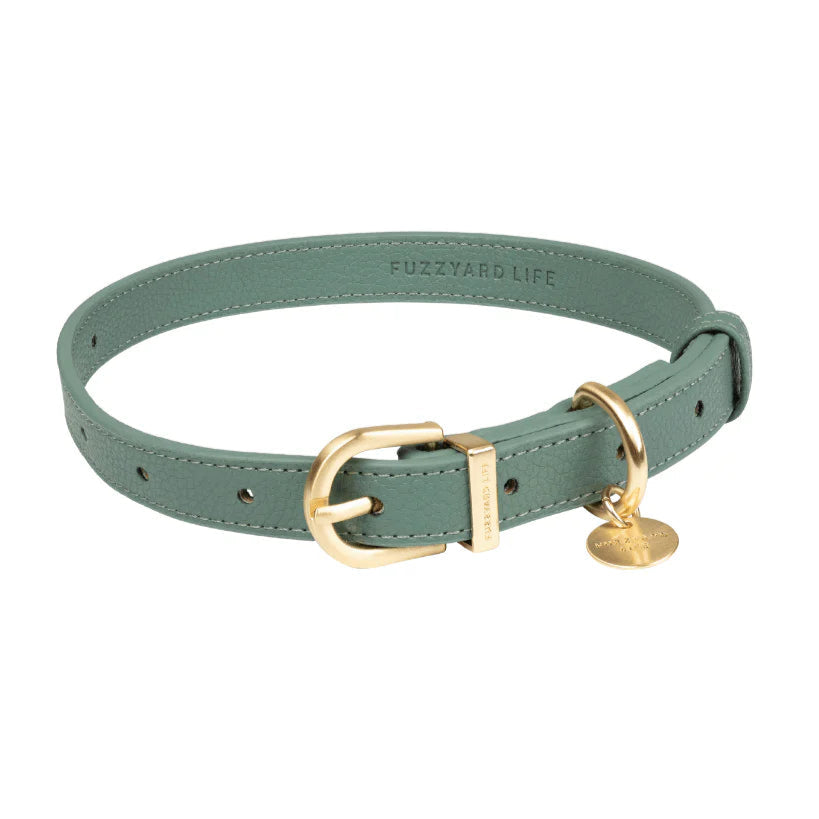 Fuzzyard-Hundehalsband-Atelier-Salbei-M