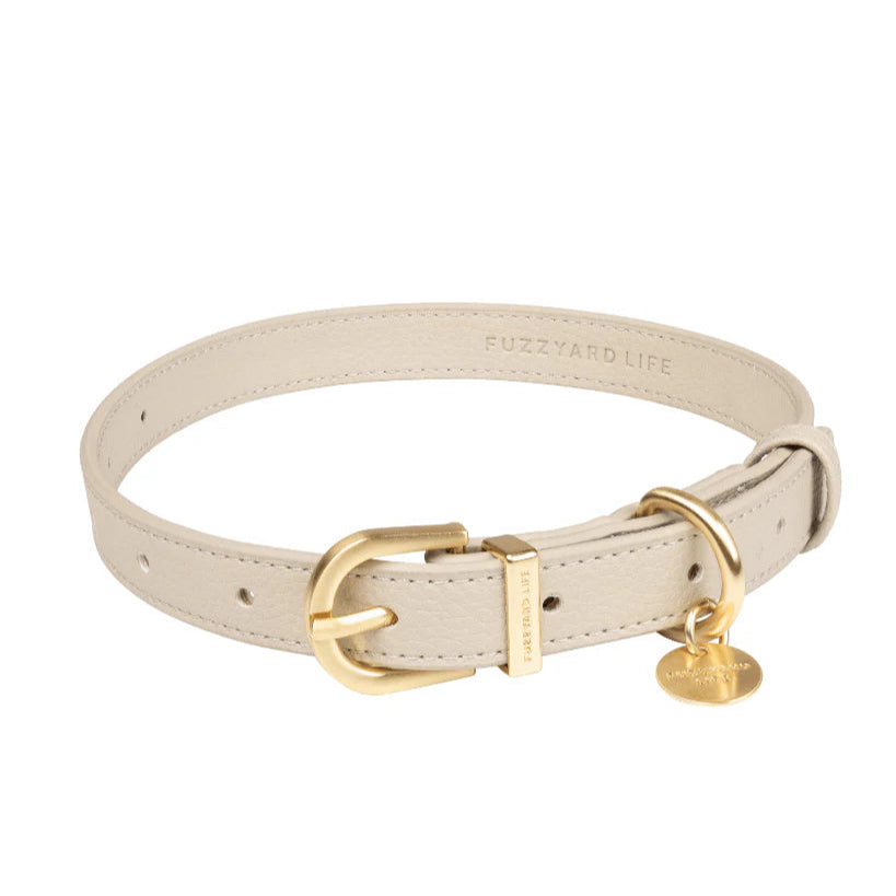 Fuzzyard-Hundehalsband-Atelier-Sandstone-S