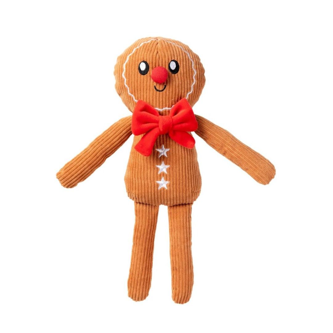 Fuzzyard-Hundespielzeug-Gingerbread-Man