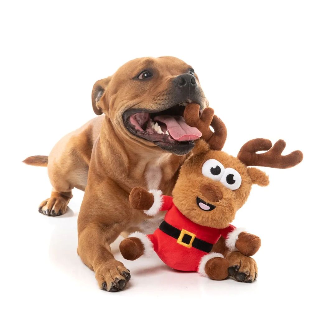 Fuzzyard-Hundespielzeug-Reggie-Claus-Reindeer-Hund2