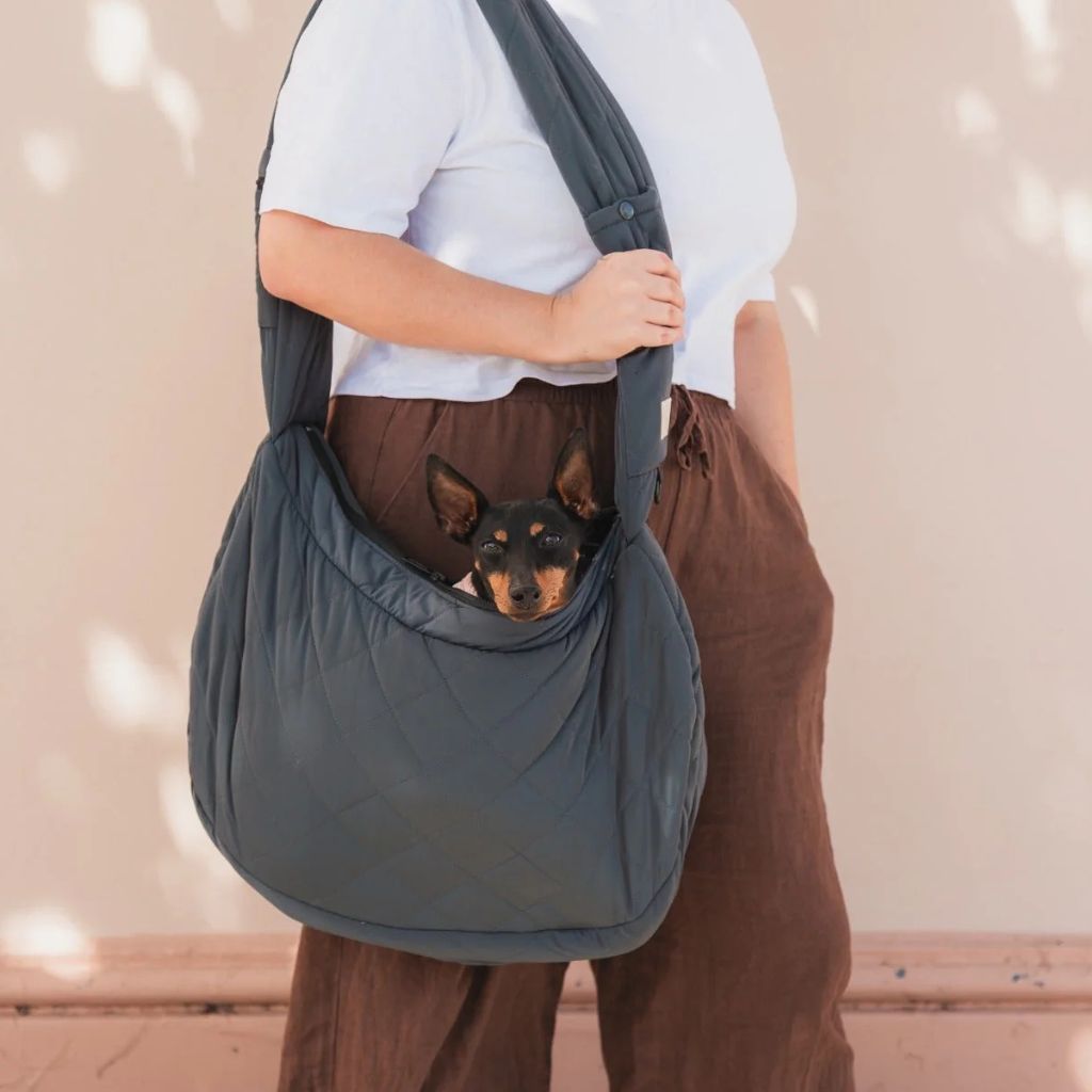 Fuzzyard-Hundetasche-Sling-Carrier-Slate-Grey-2