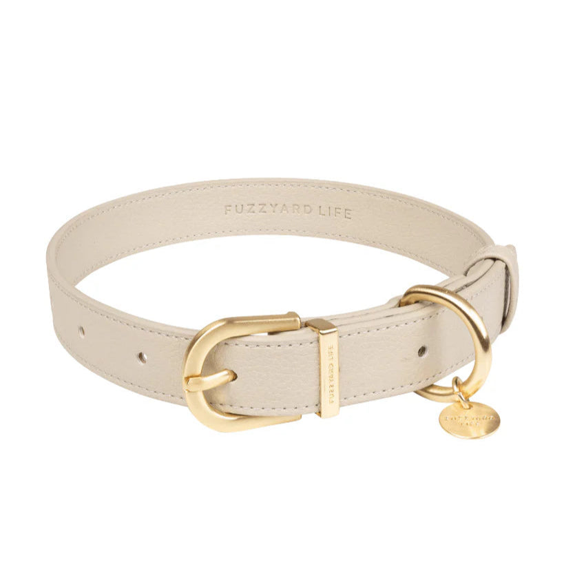 Fuzzyard-Hundehalsband-Atelier-Sandstone-L1