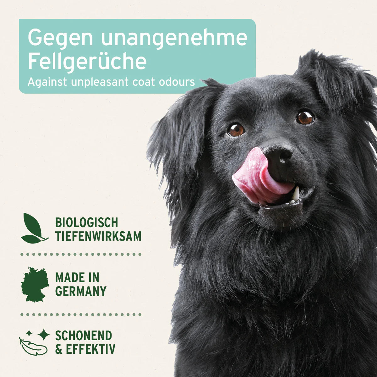 Fellgeruch-STOP Spray für Hunde und Katzen