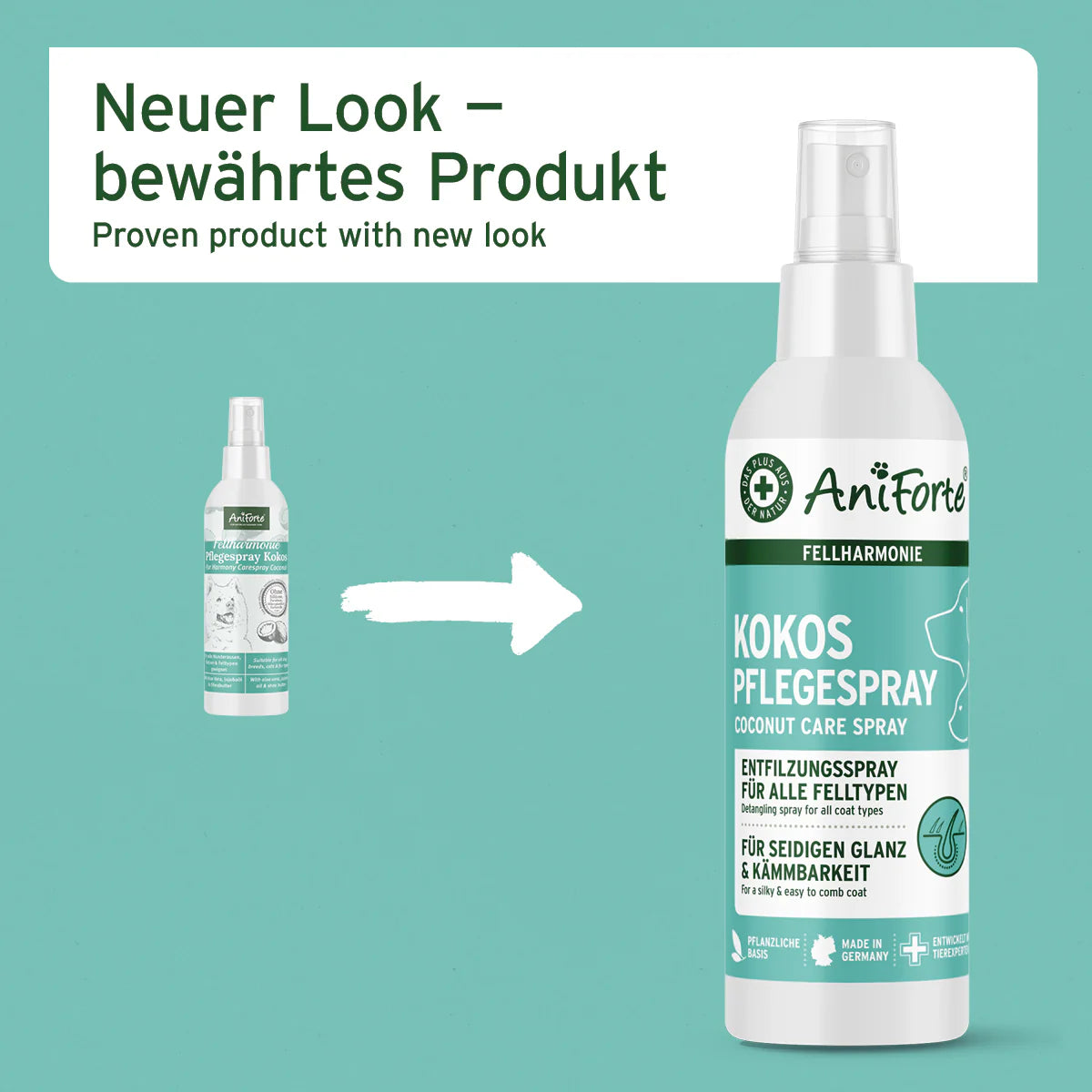 Fellharmonie Pflegespray Kokos