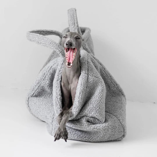 Karma-Hund-Hundetragetasche-Teddy-Shopper-Grey-L