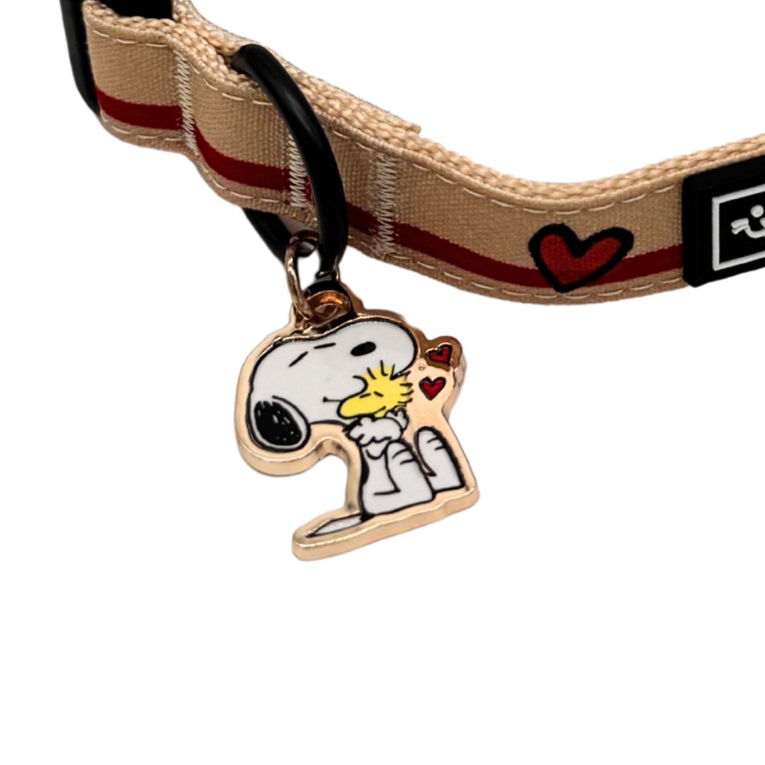 Hundehalsband-Snoopy-Beige-5