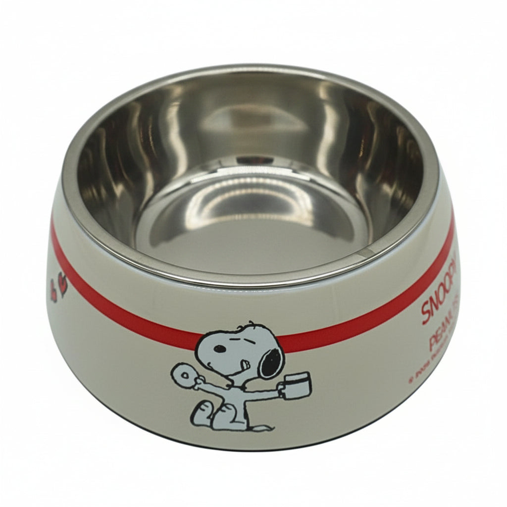 Hundenapf-Snoopy-Beige-2