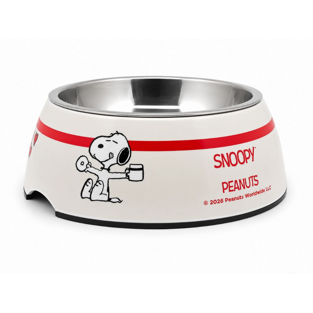 Hundenapf-Snoopy-Beige