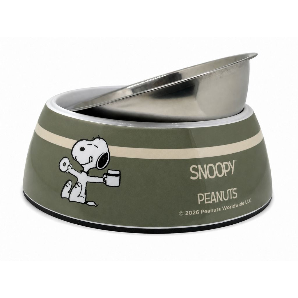 Hundenapf-Snoopy-Khaki-3