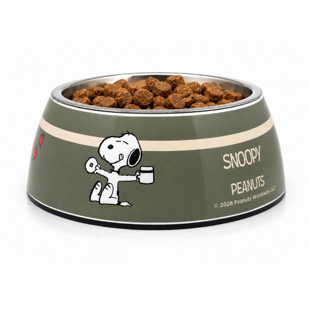 Hundenapf-Snoopy-Khaki-4