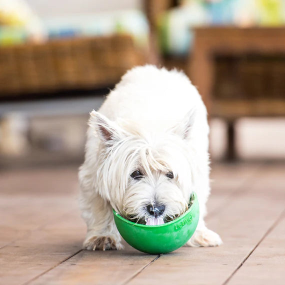 Licki-Mat-Wobble-light-green-Hund
