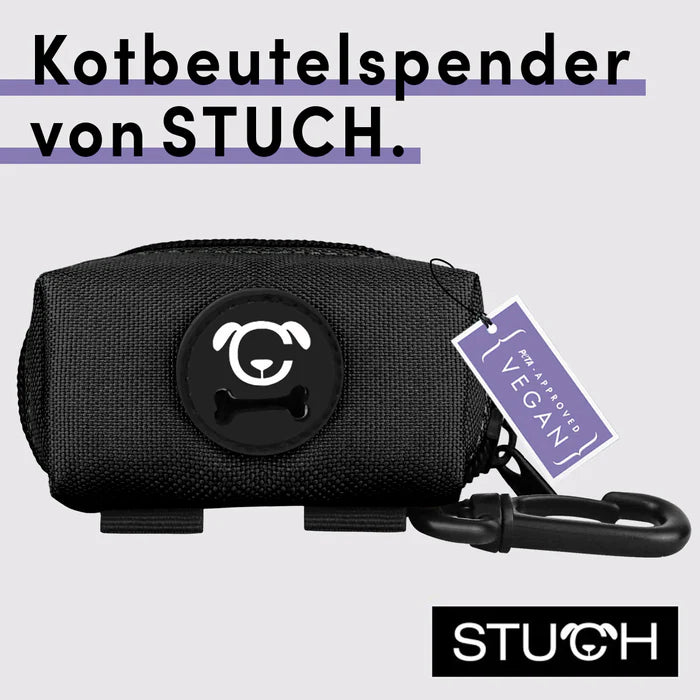 Stuch-Kotbeutelspender-Schwarz-Info