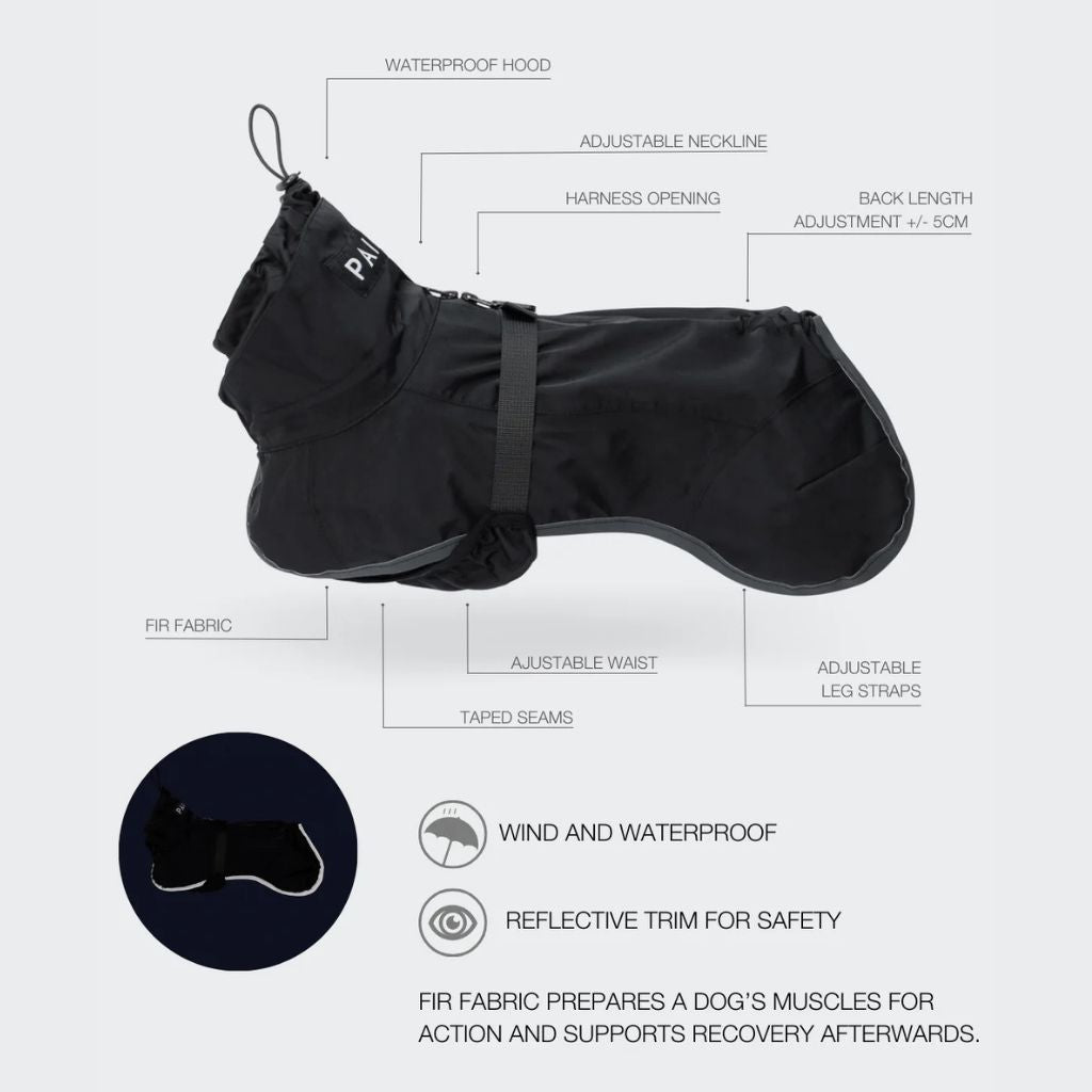 Paikka-Recovery-Hunderegenmantel-Lite-Black-Detail2