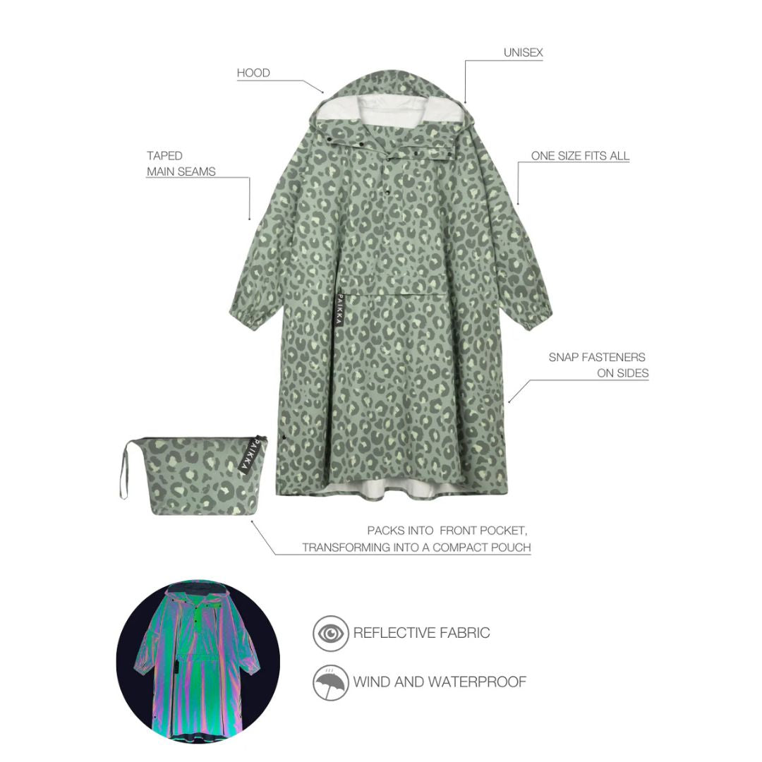 Paikka-Regenponcho-Green-Leo-Vorteile